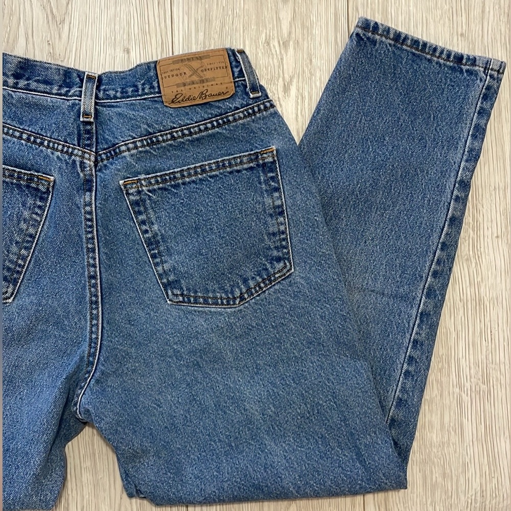 Vintage High Rise Mom Jeans Women’s Petite Size 12